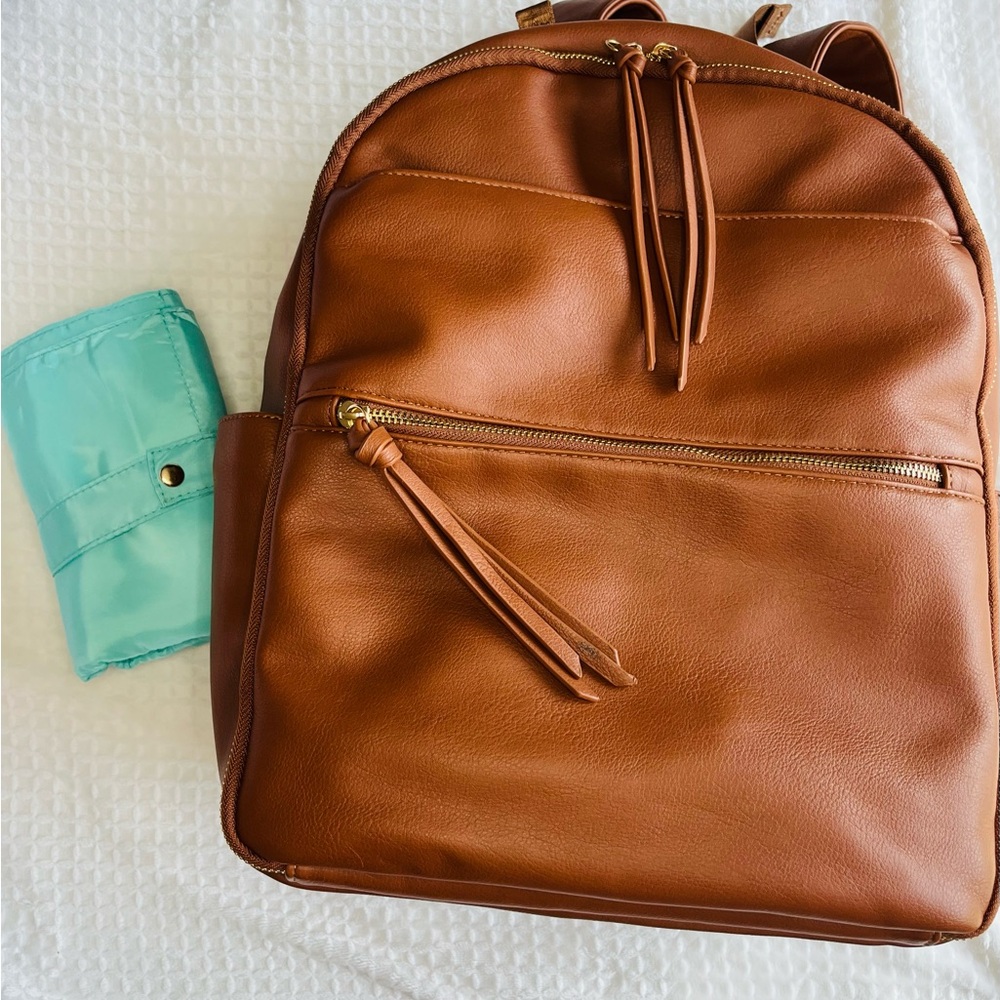 Diaper Bag with portable changing pad